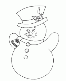 Bonhomme de neige 15 cm